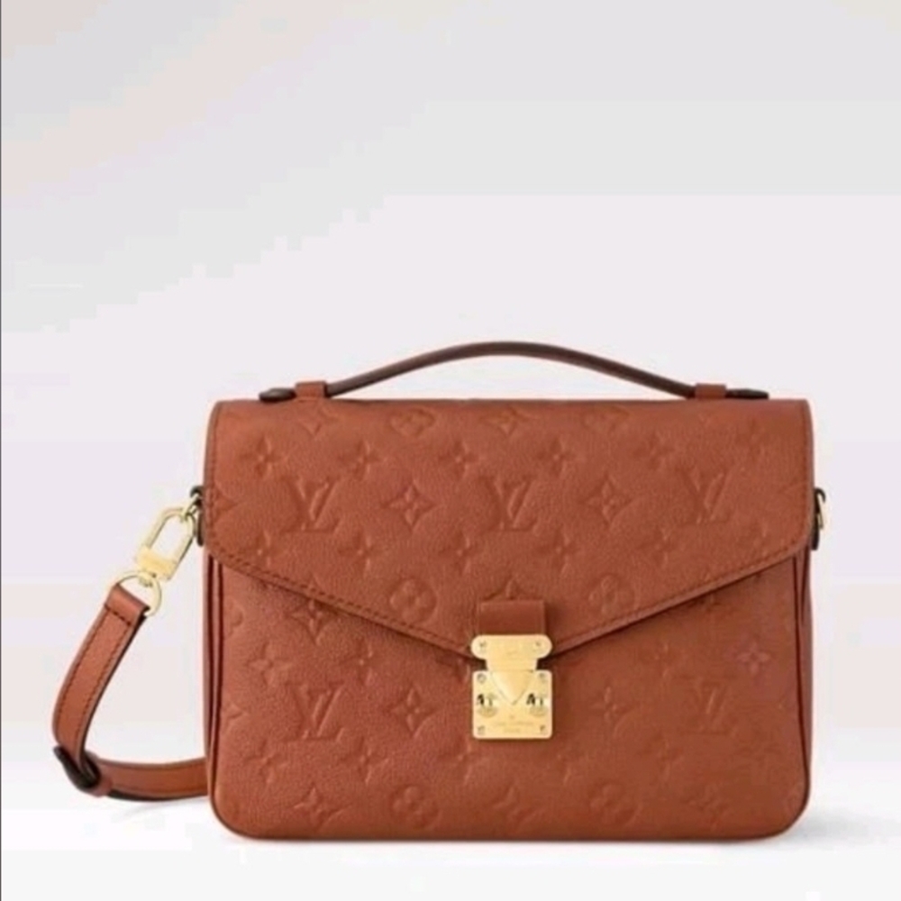 ISO Louis Vuitton Cognac Pochette Metis - Picture 1 of 1